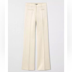 GORGEOUS NWT ZARA Linen Flare Pants KATE MOSS x ZARA